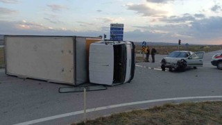 Tekirdağda ışık ihlali kazaya neden oldu: 1 yaralı