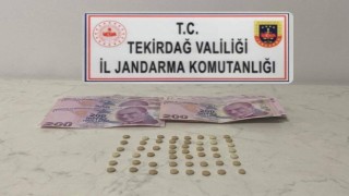 Tekirdağda jandarmadan uyuşturucu operasyonu