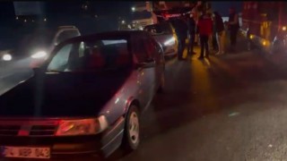 TEMde zincirleme kaza: 2 tır ile 2 otomobil birbirine girdi