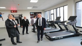 TFF Başkanı Hacıosmanoğlundan övgü alan Erciyes Yüksek İrtifa Kamp Merkezine destek sözü