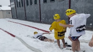 Tokatlı gençlerden kış sporlarına yeni bir boyut