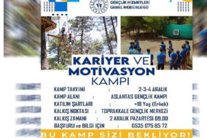 Toprakkale Gençlik Merkezi'nden Kariyer ve Motivasyon Kampı