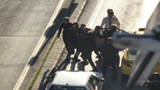 Trafikte gerginlik