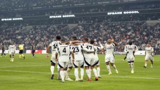 Trendyol Süper Lig: Beşiktaş: 1 - Kasımpaşa: 0 (İlk yarı)