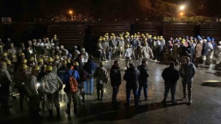 TTK Üzülmez Müessesinde gerçeğini aratmayan yangın tatbikatı