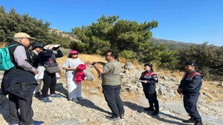 Turistler, orman yangınları konusunda bilgilendirildi