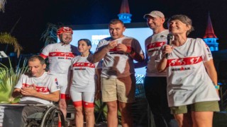 Üç özel sporcu ve Oğuz Ömür, IRONMAN 70.3te limitleri zorlayacak