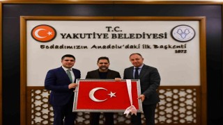 Uçara teşekkür ziyareti