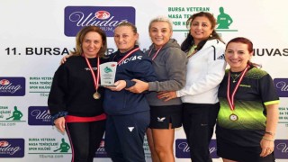Ulusal Veteran Masa Tenisi Turnuvası sona erdi