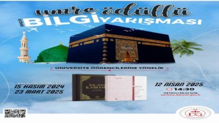 Umre ödüllü ‘Gençlik Bilgi Yarışması başvuruları başladı