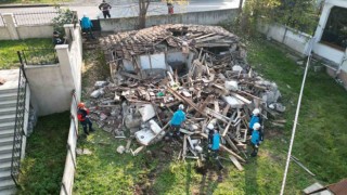 Üniversite personellerinden başarılı tatbikat