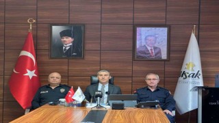 Uşakta güvenlik ve asayiş bilgilendirme toplantısı gerçekleştirildi