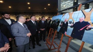 Vali Aksoy, Azerbaycan Büyükelçisi Mammadov ile Karabağın Kurtuluşu: İki Devlet, Bir Zafer sergisinin açılışına katıldı