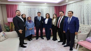 Vali Aygöl ve İl Müdürü Türkoğlundan gazi ziyareti