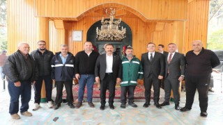 Vali Masatlı'dan Defne’de Türbe Ziyareti