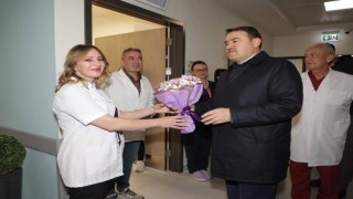 Vali Musa Işından Dünya Radyoloji Gününde anlamlı ziyaret