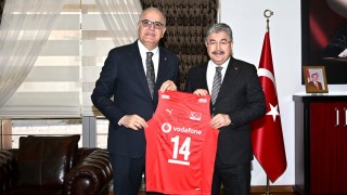 Vali Yılmaz, TVF Başkanı Üstündağ’ı Ağırladı