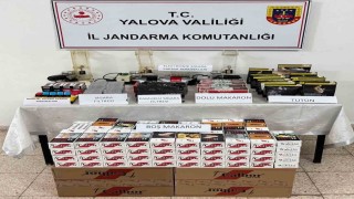 Yalovada kaçak tütün operasyonu
