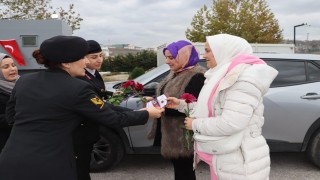 Yalovada kadına yönelik şiddete karşı farkındalık etkinliği