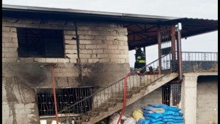 Yangında dumandan etkilenen küçük Abidin kurtarılamadı