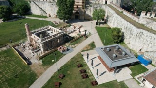 Yedikule Hisarındaki ecdat mirası Fatih Mescidinin ihya çalışmalarında sona gelindi