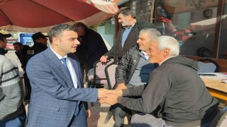 Yeni kaymakam ayağının tozuyla ilçe esnafını gezdi