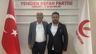 Yeniden Refah Partisi Osmaniye İl Başkanlığı'na Koca'dan Ziyaret