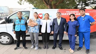 Yıldırımda ‘can dostu ambulans