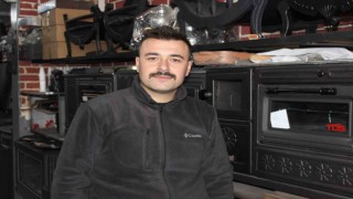 Yılın modası şömineli önü siyah sobalar