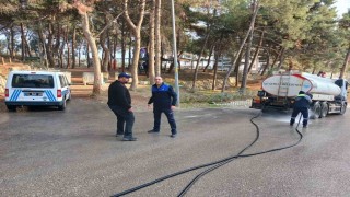 Yola beton döken firmaya ceza