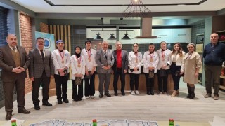 Yoncalı Mesleki ve Teknik Anadolu Lisesi öğrencilerinin Gastro başarı