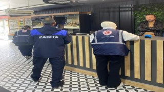 Zabıta ekipleri güvenli alışveriş için denetimde