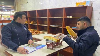 Zabıta halk sağlığını korumak amacıyla fırın denetimi gerçekleştirdi