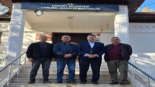 Zeybek, Edremitte muhtarların sorunlarını dinledi