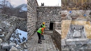 Zeynel Bey Medresesindeki restorasyon çalışmalarına ara verildi
