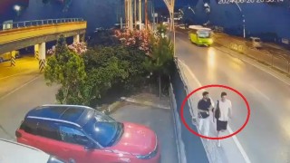 2 genci hayattan koparan kazaya ilişkin güvenlik kamerası ortaya çıktı