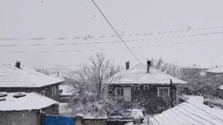 20ye yakın köy ve belde yağan kar yağışı sonrası beyaza büründü