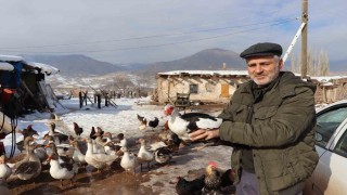 4 bin 500 kilometre uzaktan Erzuruma gelen misafir