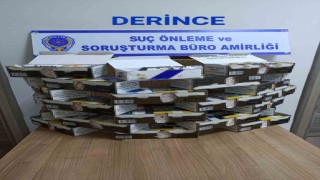 5 bin 40 dolu makaron ele geçirildi