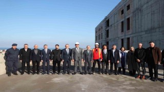 50 yataklı hastanede inşaat sürüyor