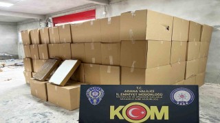 6 milyon 490 bin doldurulmuş tek dal sigara ele geçirildi
