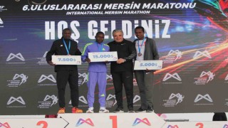6. Uluslararası Mersin Maratonunda ödüller sahiplerini buldu