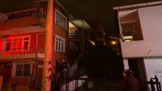 Açık unutulan aspiratör yangına neden oldu