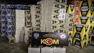 Adana’da 7 Milyon 480 Bin Makaron Ele Geçirildi