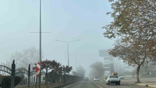 Adıyamanda yoğun sis etkili oldu