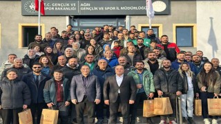 Ağrıda, antrenörlerle planlama ve değerlendirme toplantısı yapıldı