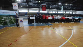 AİÇÜde ÜNİLİG voleybol bölgesel lig müsabakaları başladı