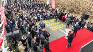 Akarcalı Mahallesinde asfalt, içme suyu ve kanalizasyon yapım çalışması tamamlandı