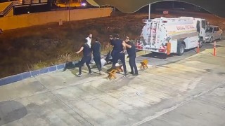 Akaryakıt istasyonundaki cinayet kameraya yansıdı