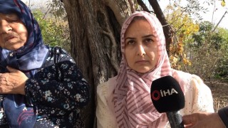 Alanyada yaşlı kadın alevlerden son anda kurtuldu
